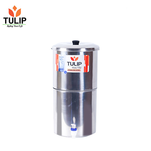 TULIP 21 Litre Stainless Steel Fresh Steel Water Filter